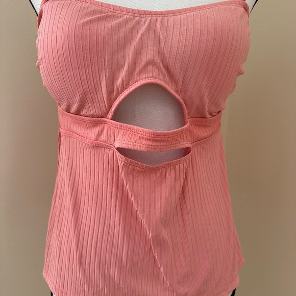 *TIME AND TRU* Pink Swim Top Size Large (12-14) - Picture 4 of 7